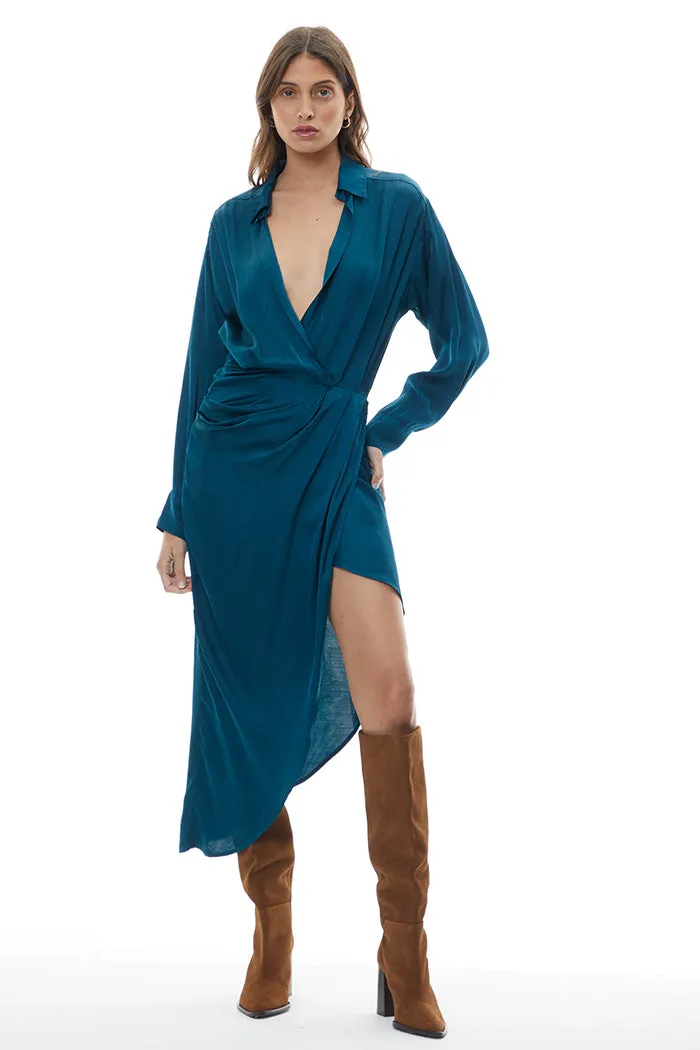 Aimee Dress // Deep Teal