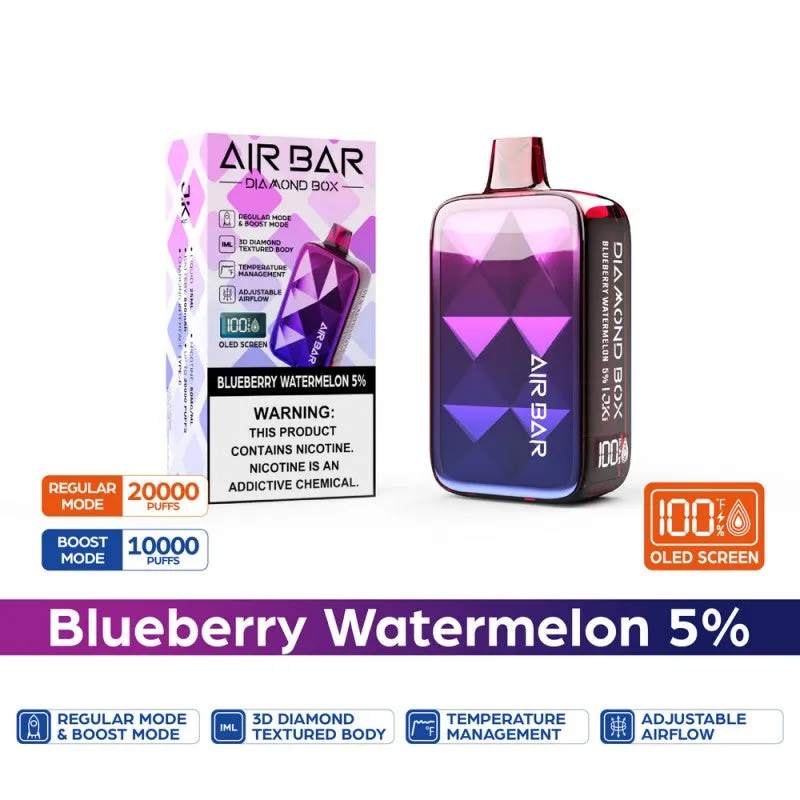 Air Bar Diamond Box Disposable