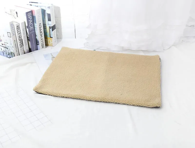 AiroPaws™ Self-Heating Dog Bed Blanket: Thermal Pet Mat for Cats & Dogs - Keep Your Furry Friends Warm & Snug with this Sofa Cushion Home Rug!