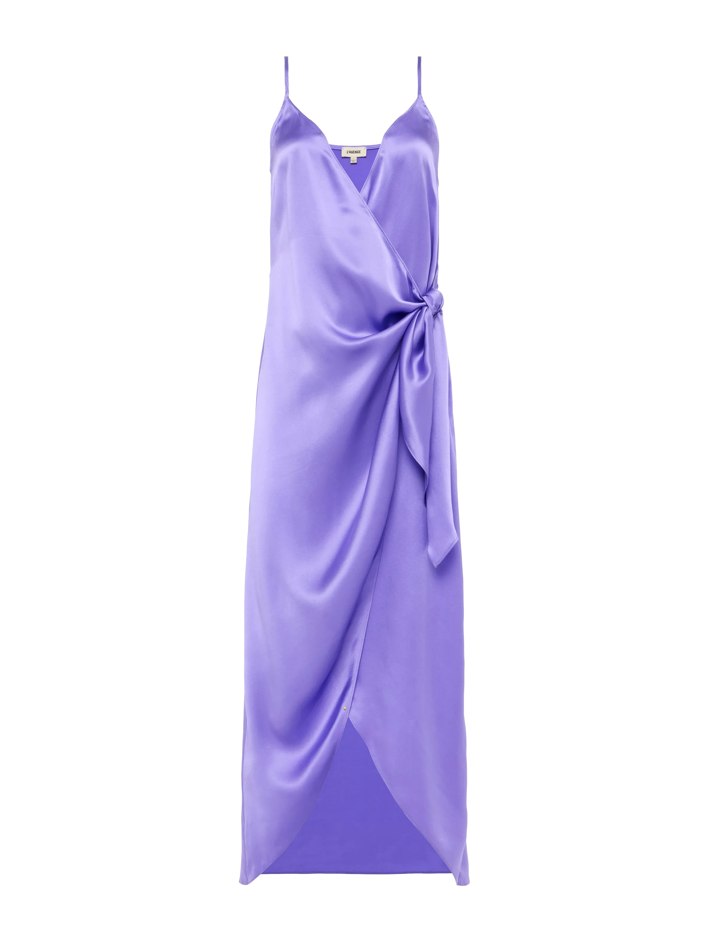 Amilia Silk Wrap Dress