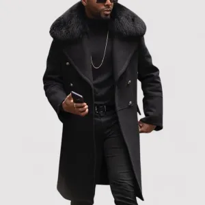 Ancien | Warm Men's Long Winter Coat