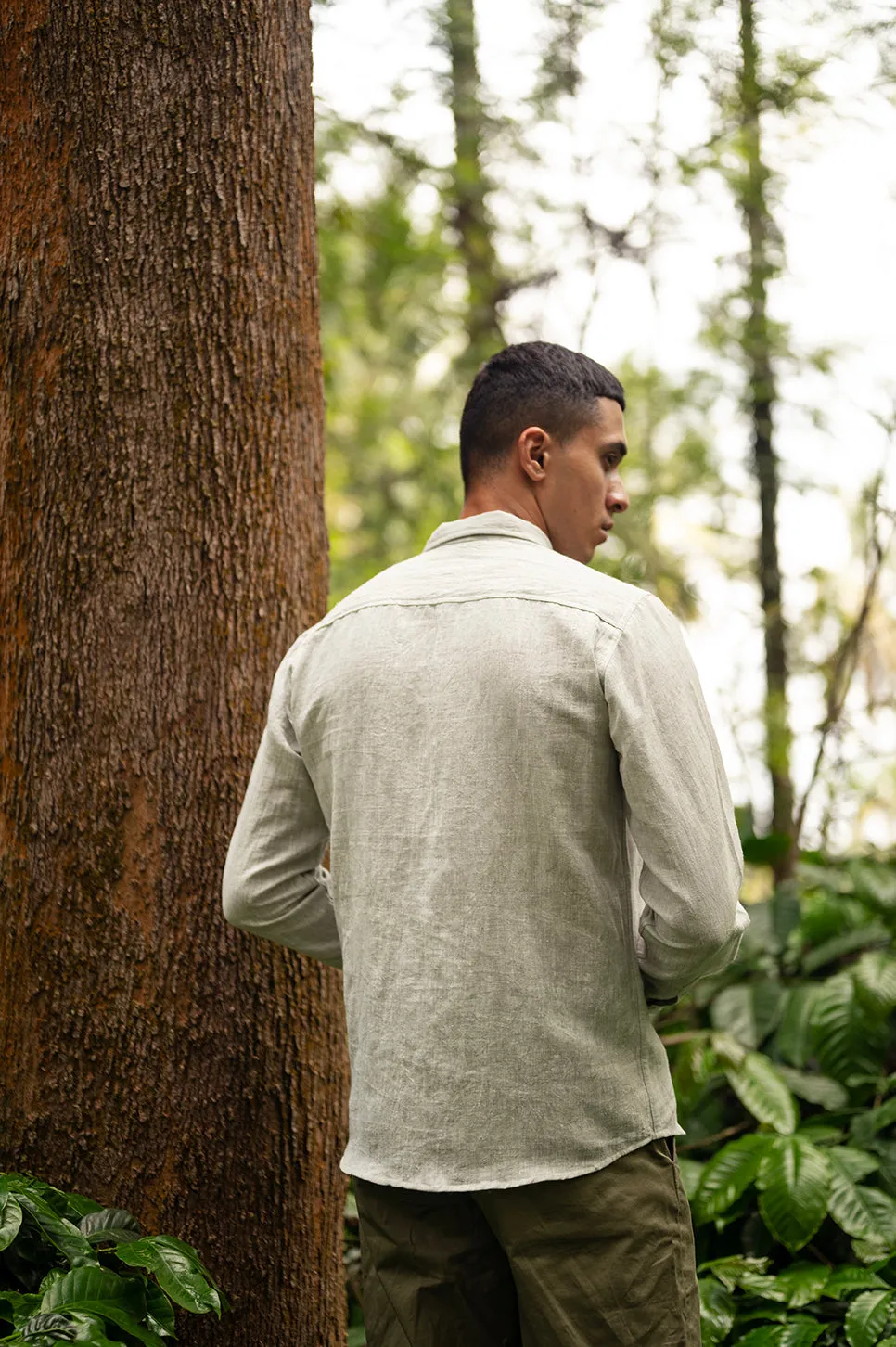 Aspen Handwoven Linen Shirt