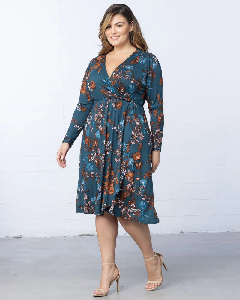 Aster Faux Wrap Dress