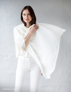 Australian Superfine Merino Wrap - Natural