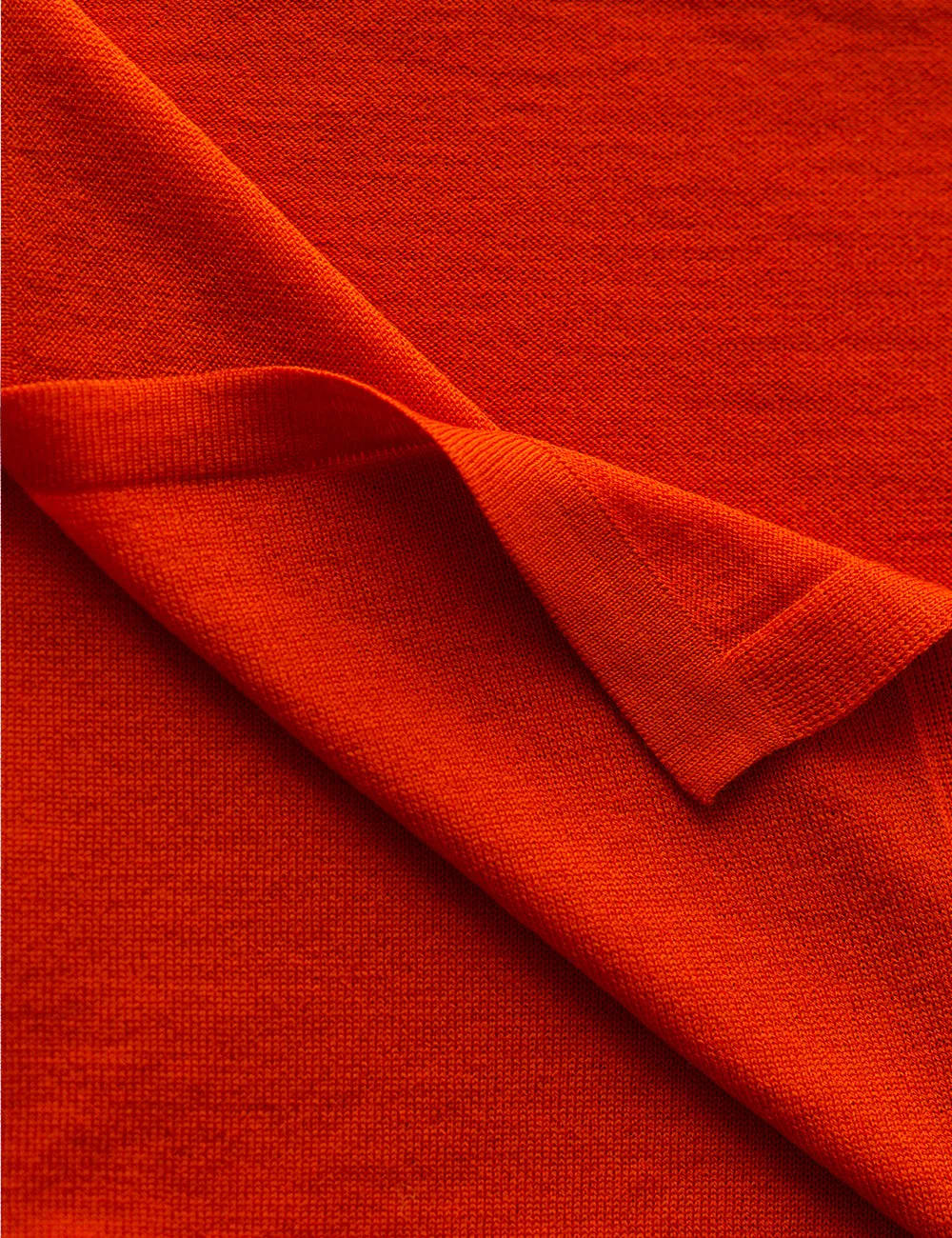 Australian Superfine Merino Wrap - Persimmon