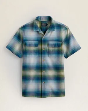 Baja Board Shirt Blue/Green Ombre