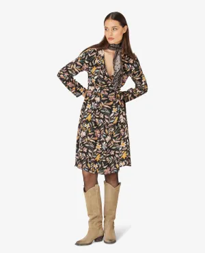 BELINDEUM PRINTED WRAP DRESS