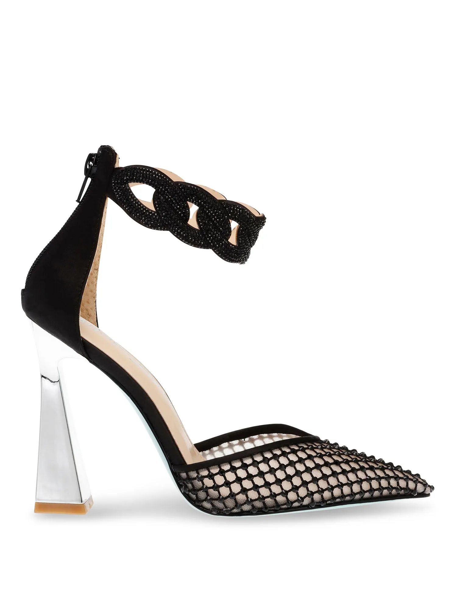 Betsey Johnson Embellished Pointed Toe Jad Heel - Brands We Love