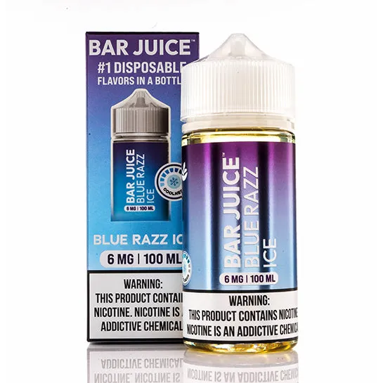 Blue Razz Ice - Bar Juice E-Liquid (100 ml)