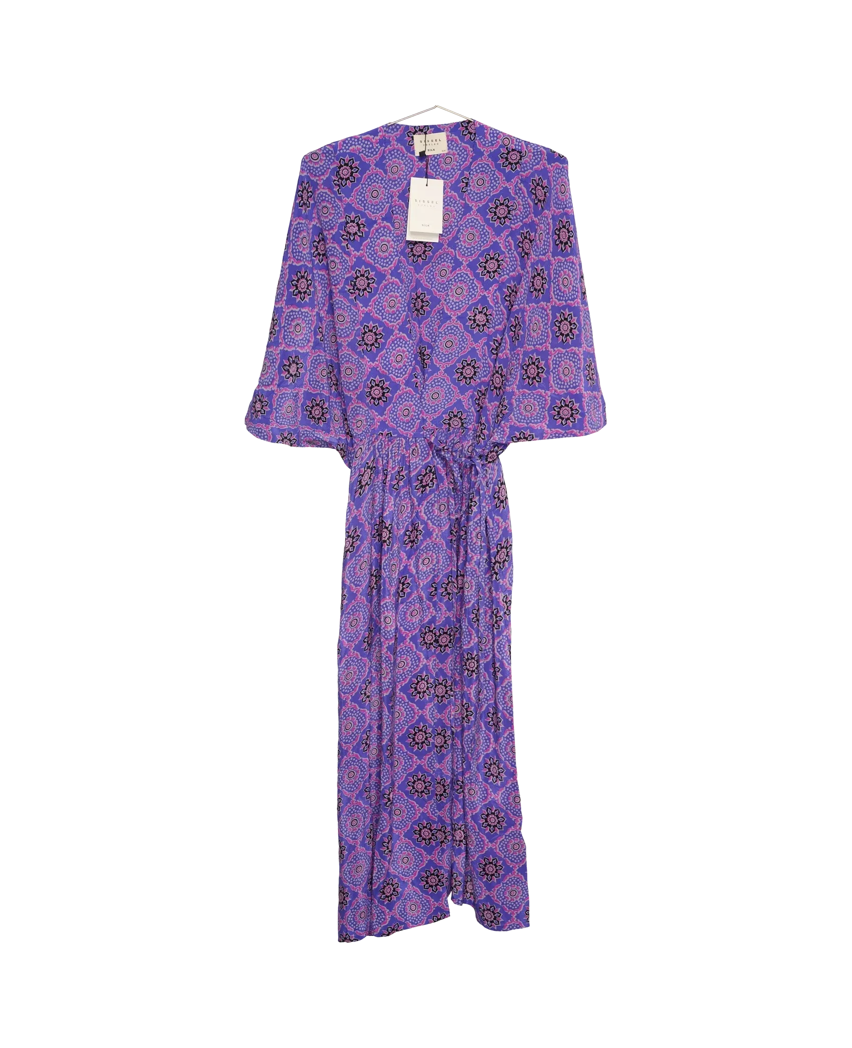 Brenda SILK Wrap Dress - No. 42