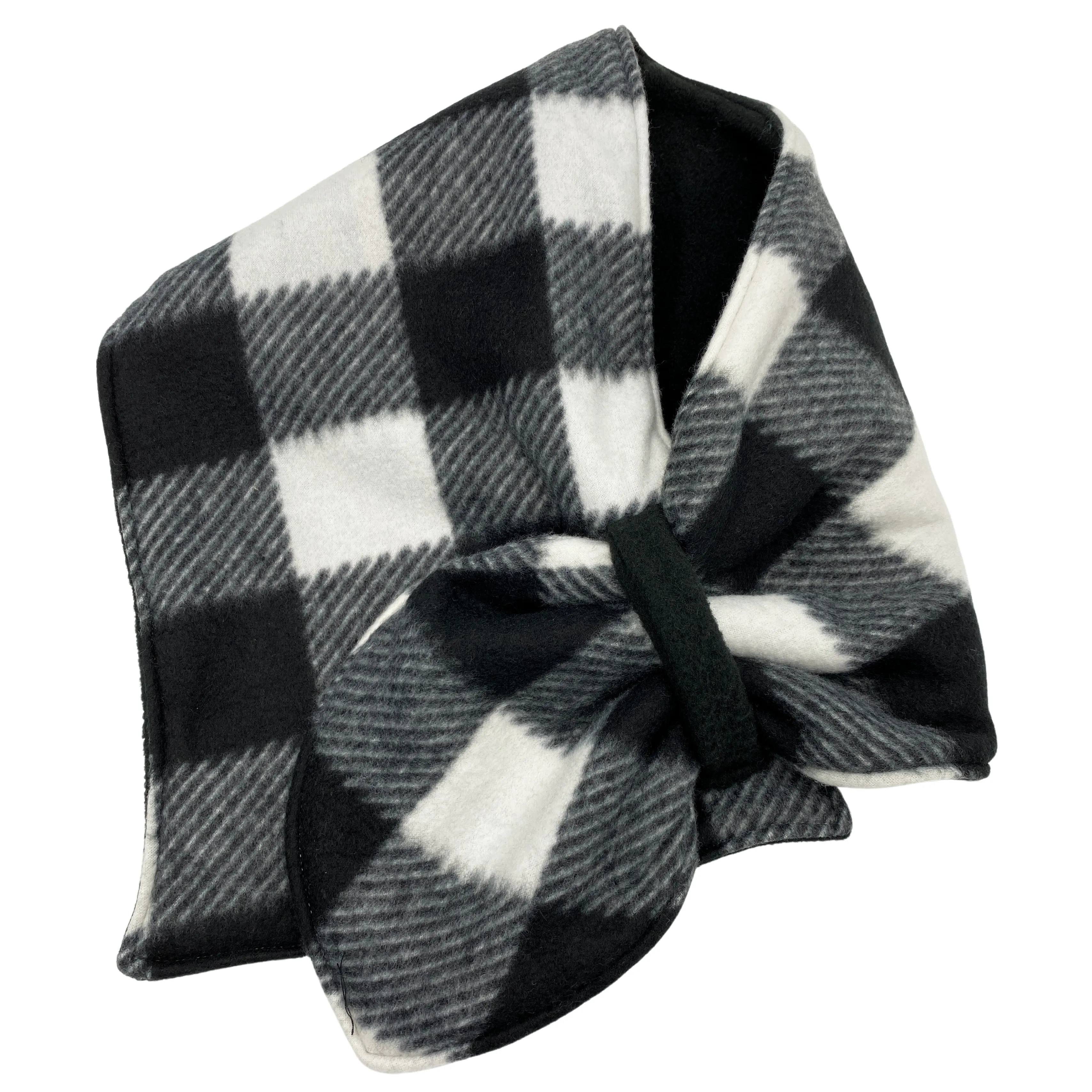 Buffalo Check Fleece Hat | The Eleanor