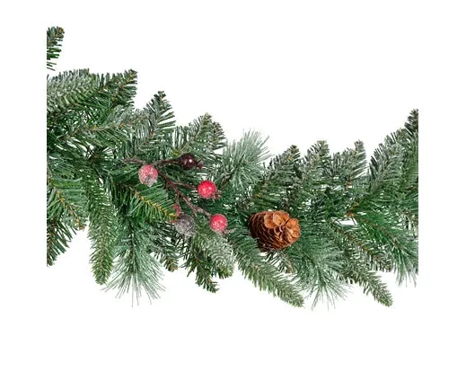 Christmas Decoration Windham Garland Frosted