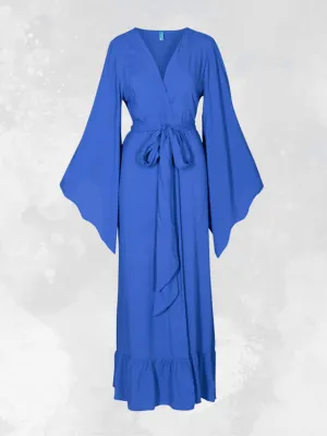 Coco Wrap Dress - Azure