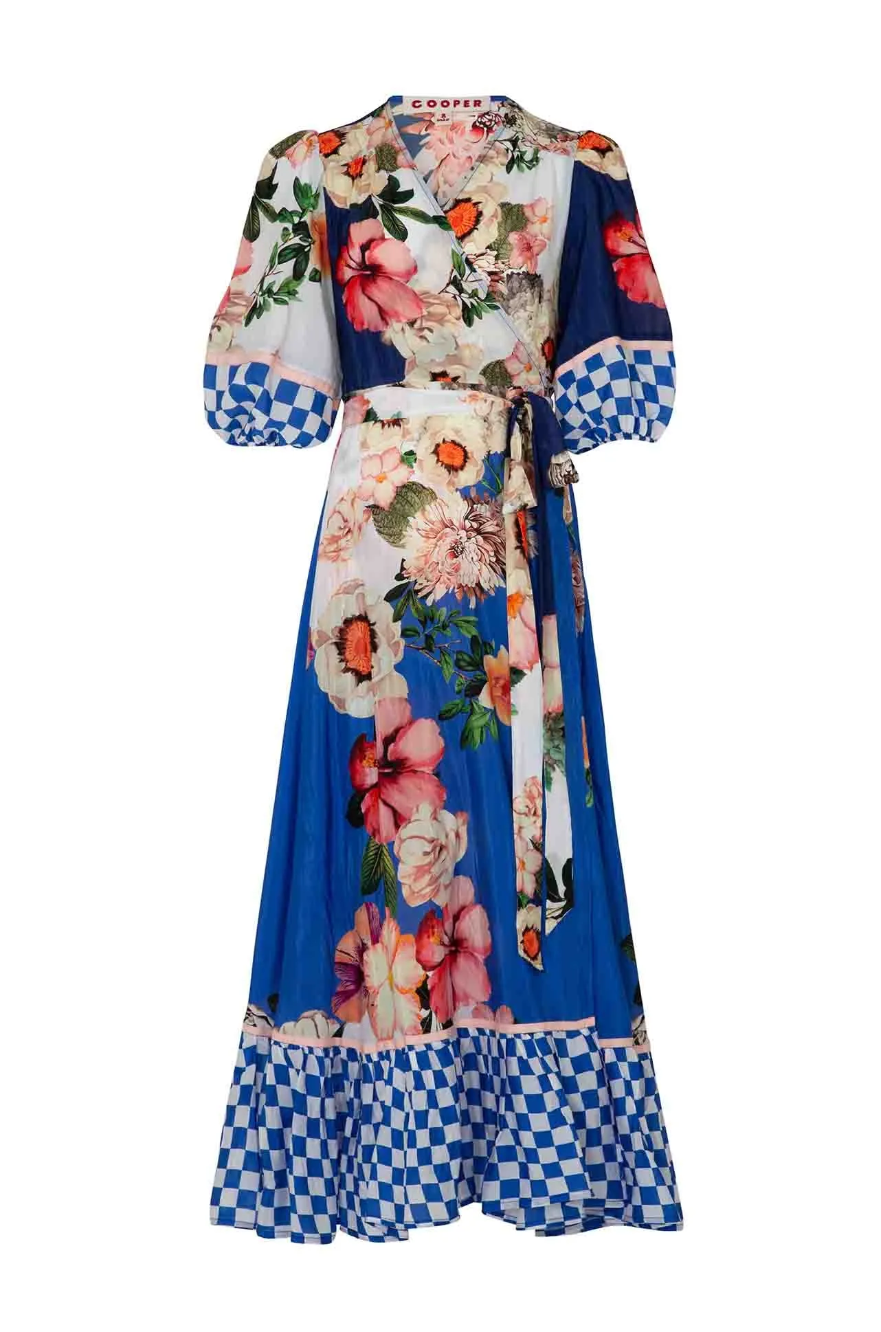 Cooper - Once & Floral Mind The Wrap Dress