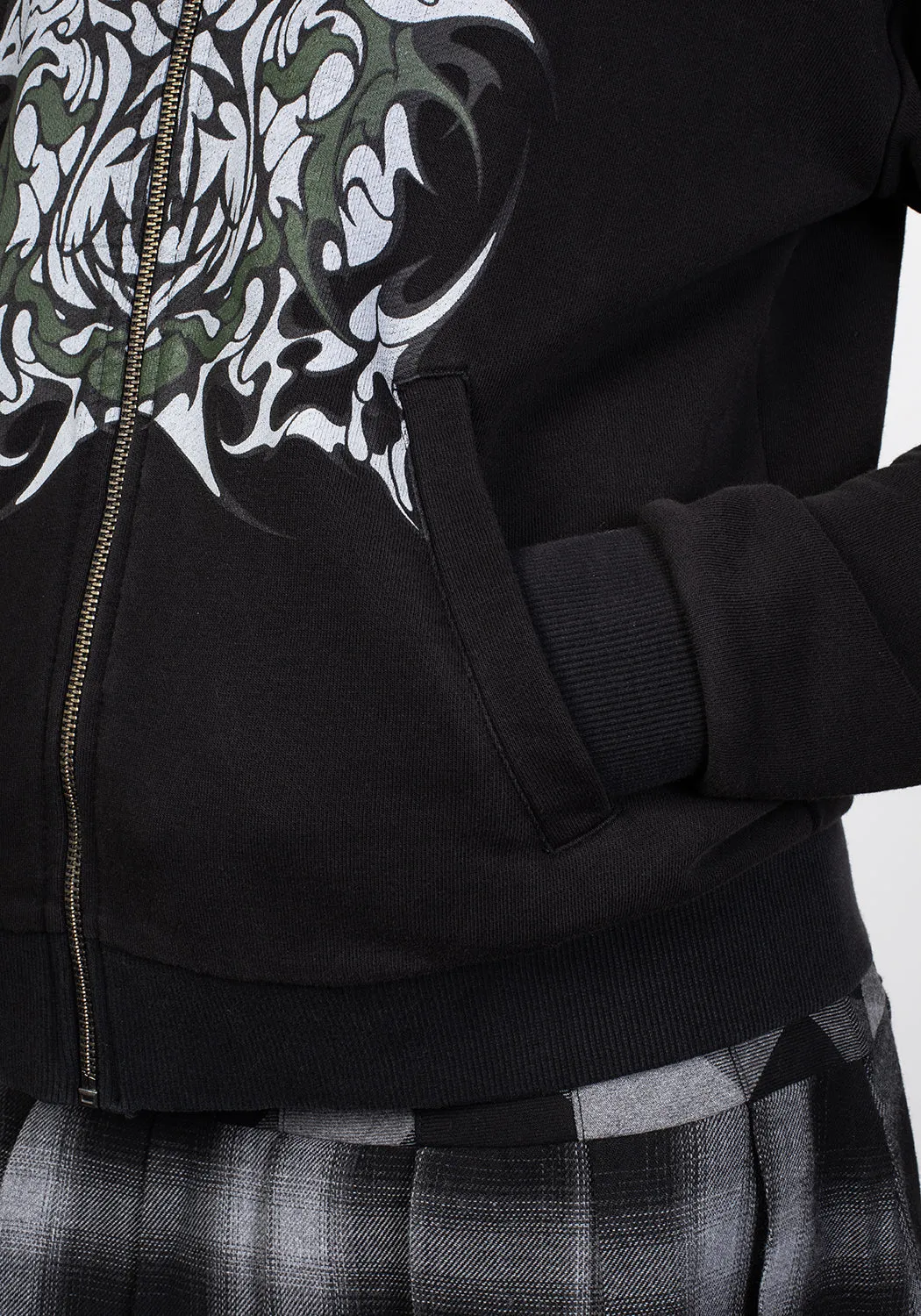 Daemon Zip Up Hoody