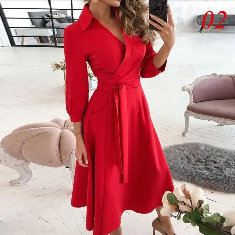 Demi - Elegant wrap dress