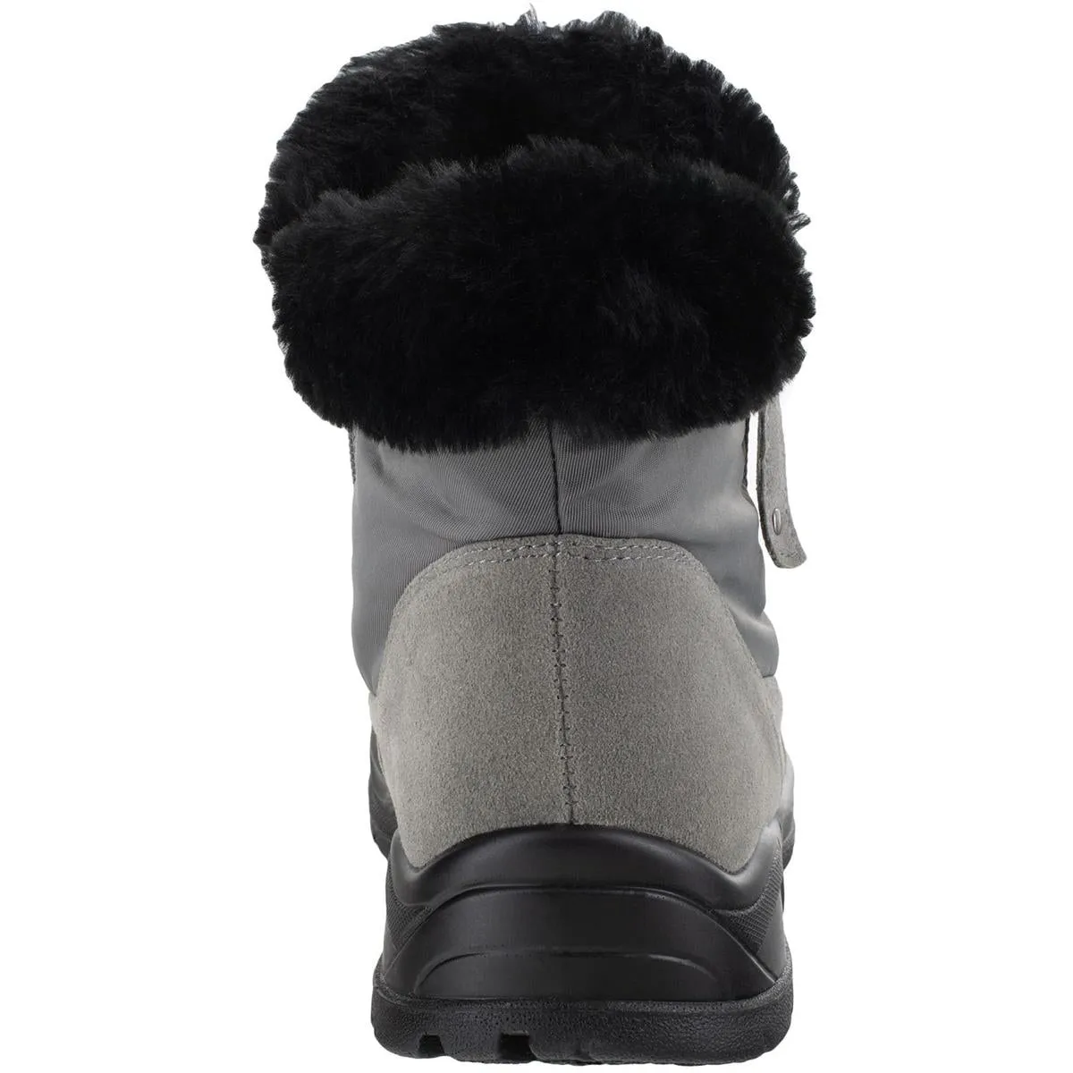 Easy Street Womens Frosty Faux Fur Lined Ankle Winter & Snow Boots