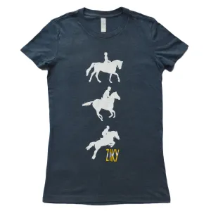 Eventing Tee Indigo