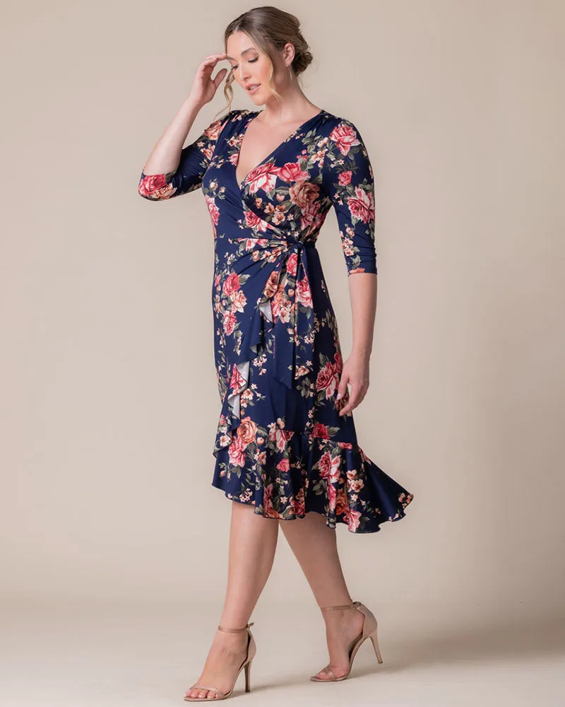 Flirty Flounce Wrap Dress - Sale!