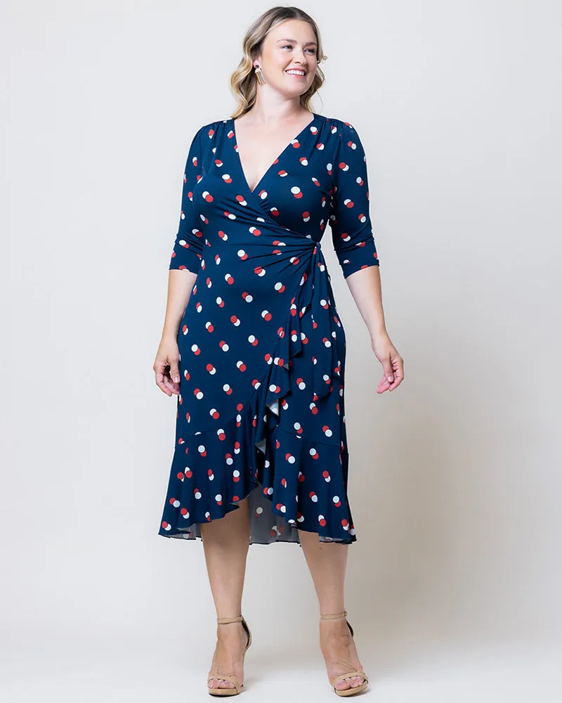 Flirty Flounce Wrap Dress - Sale!