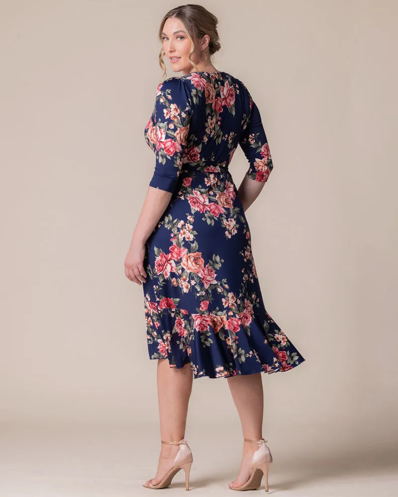 Flirty Flounce Wrap Dress - Sale!