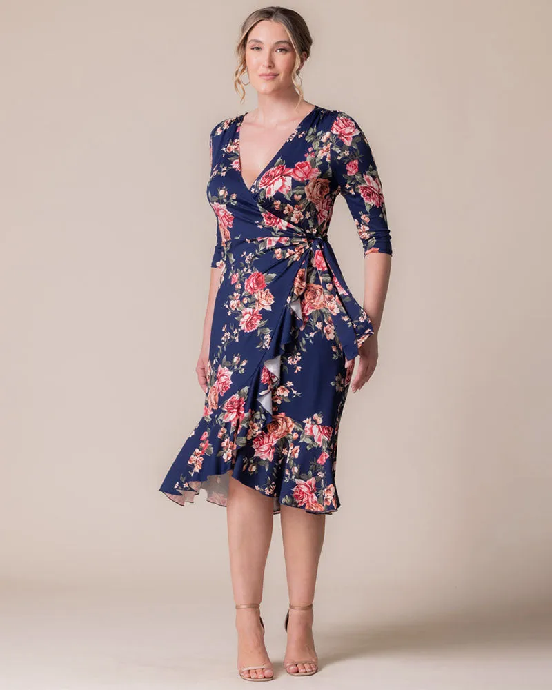 Flirty Flounce Wrap Dress - Sale!