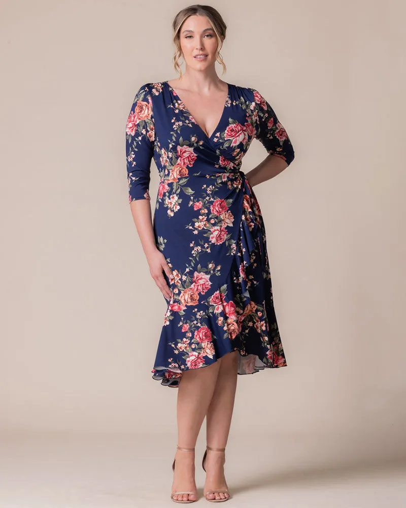 Flirty Flounce Wrap Dress - Sale!