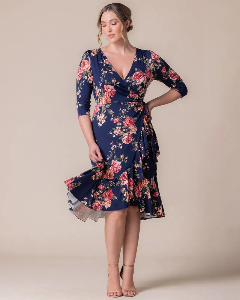 Flirty Flounce Wrap Dress - Sale!