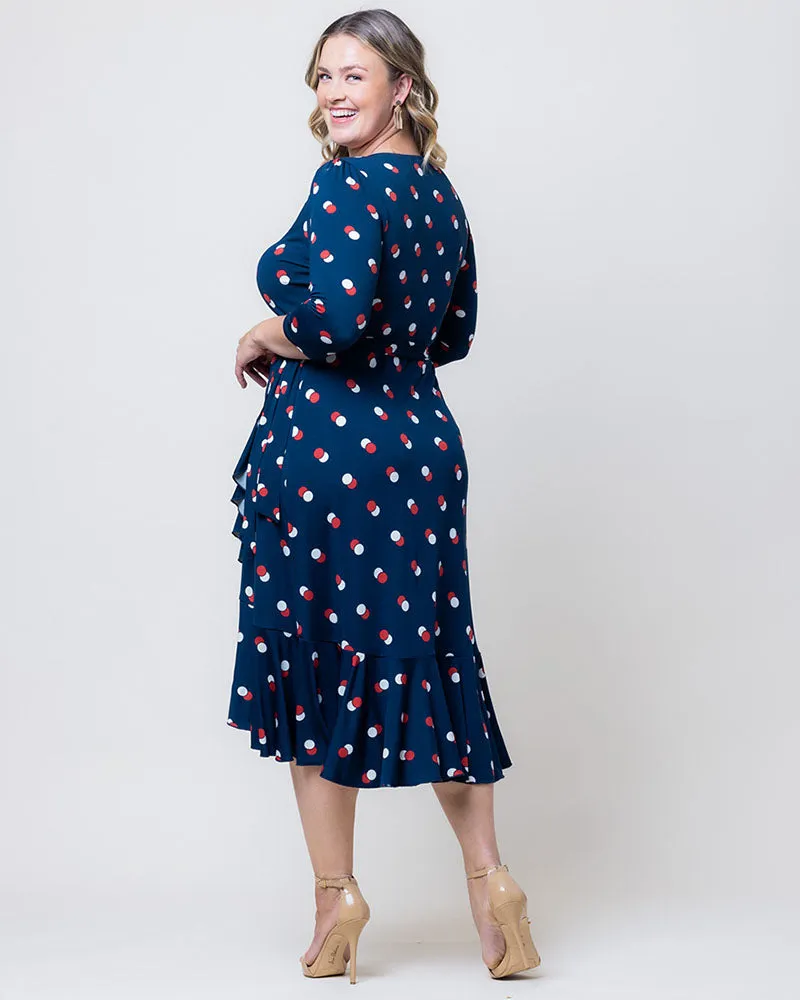 Flirty Flounce Wrap Dress - Sale!