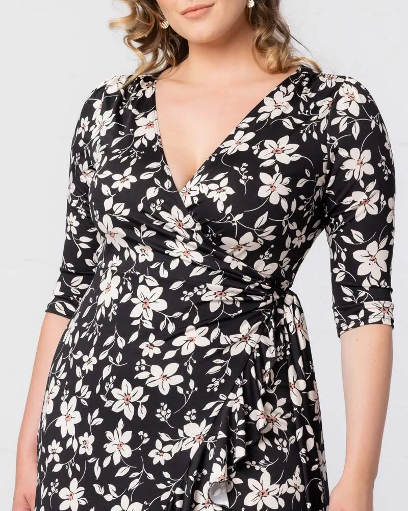 Flirty Flounce Wrap Dress - Sale!