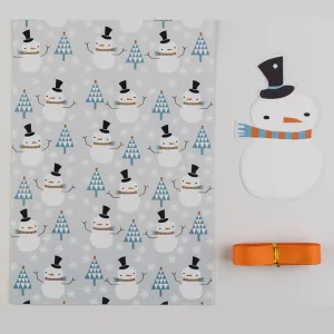 Frosty Collection <br> Wrapping Paper & Gift Tags <br> <span style="font-size: 10px;">Set of 4 Sheets</span>