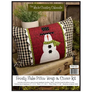 Frosty Flake Pillow Wrap & Cover Kit