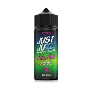 Guanabana & Lime on Ice 100ml Shortfill E-Liquid by Just Juice