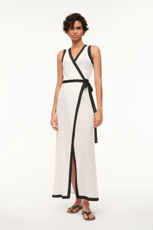 ISCHIA COVERUP DRESS | WHITE BLACK