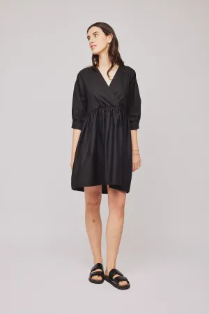 Jamie Wrap Dress - Black