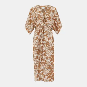 Joey Maxi Dress - Teak Palma