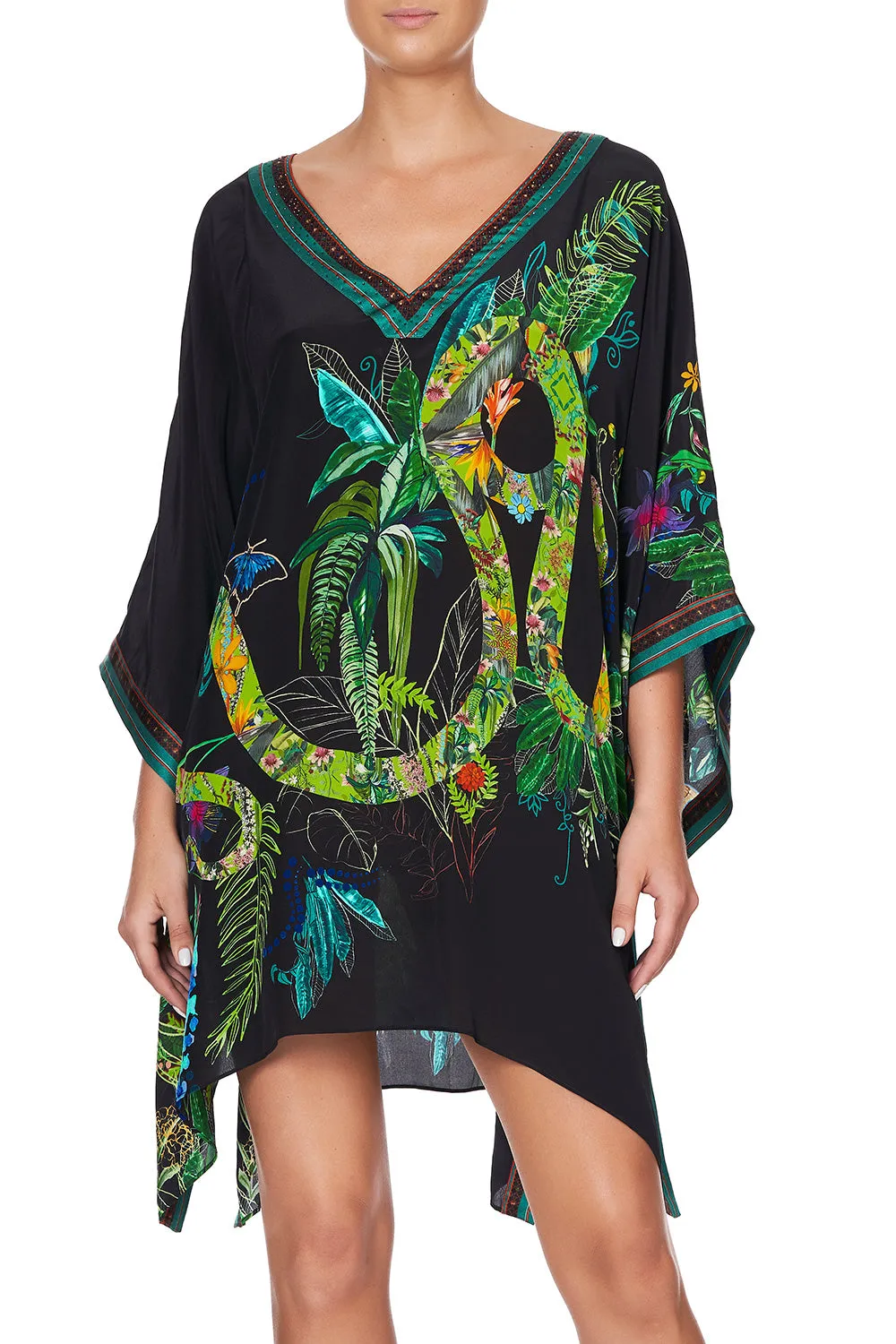 KAFTAN WITH SIDE WRAP RIVER CRUISE