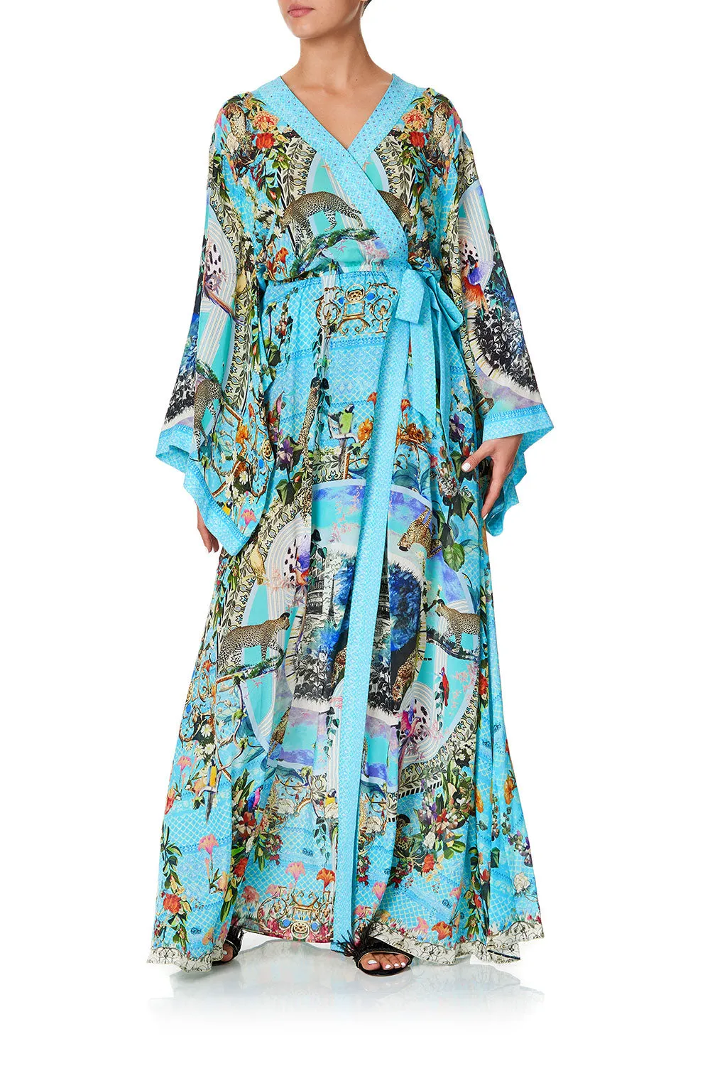 KIMONO WRAP DRESS GIRL FROM ST TROPEZ