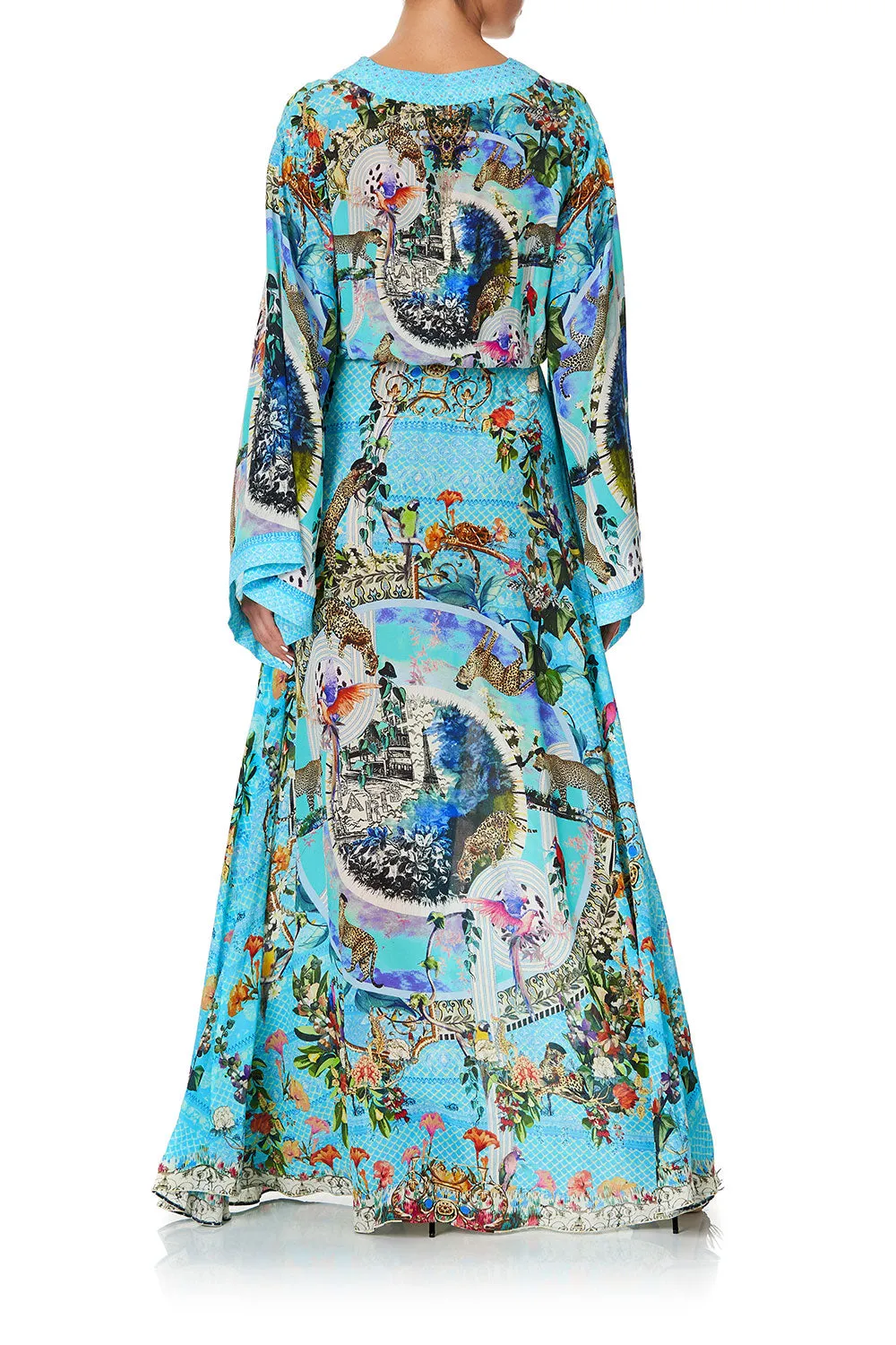 KIMONO WRAP DRESS GIRL FROM ST TROPEZ