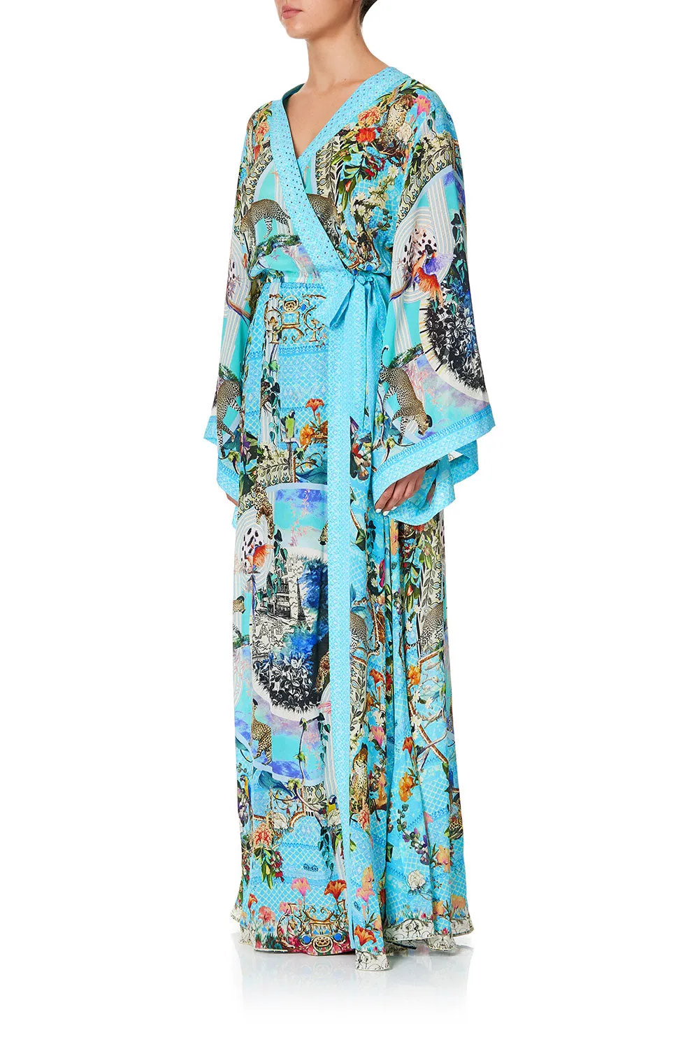 KIMONO WRAP DRESS GIRL FROM ST TROPEZ