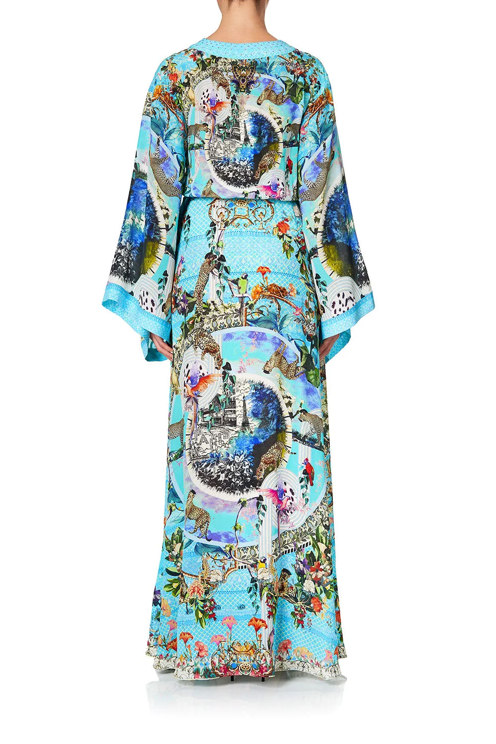 KIMONO WRAP DRESS GIRL FROM ST TROPEZ