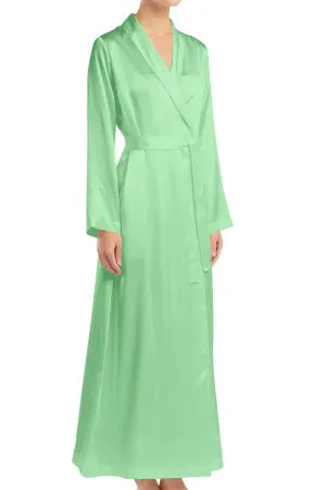 Long Sleeve Wrap Maxi Dress