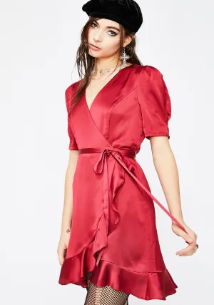 Love's Secret Wrap Dress