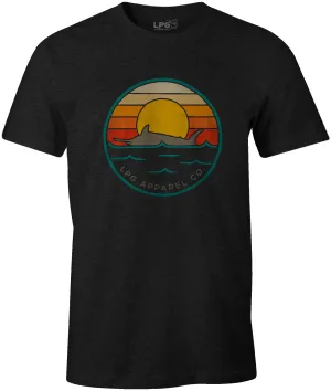 LPG Apparel Co. Retro Marlin Round Logo T-Shirt