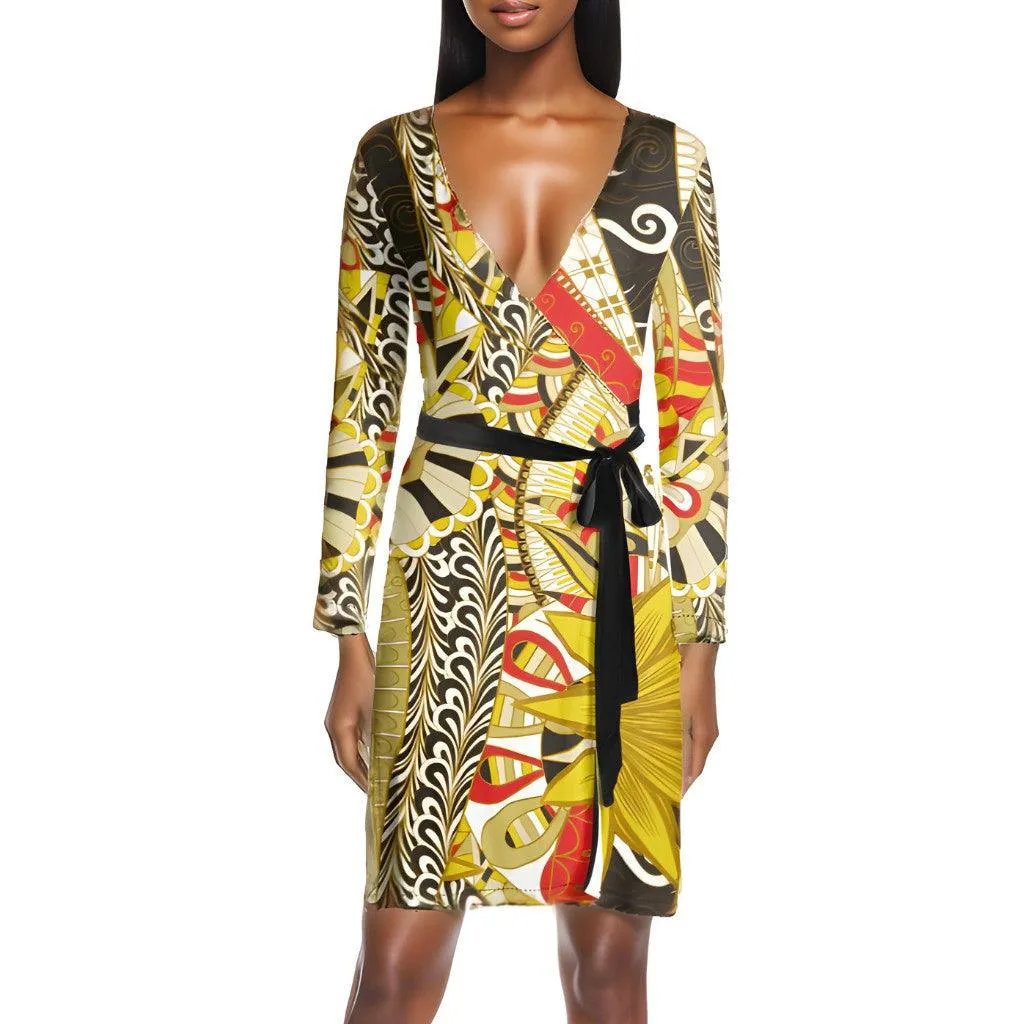 Merina Wrap Dress