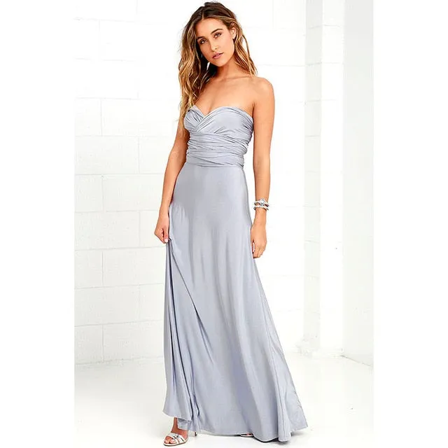 Multi-way Wrap Maxi Dress