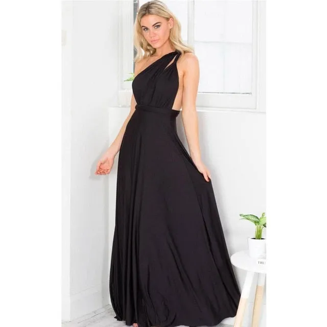 Multi-way Wrap Maxi Dress