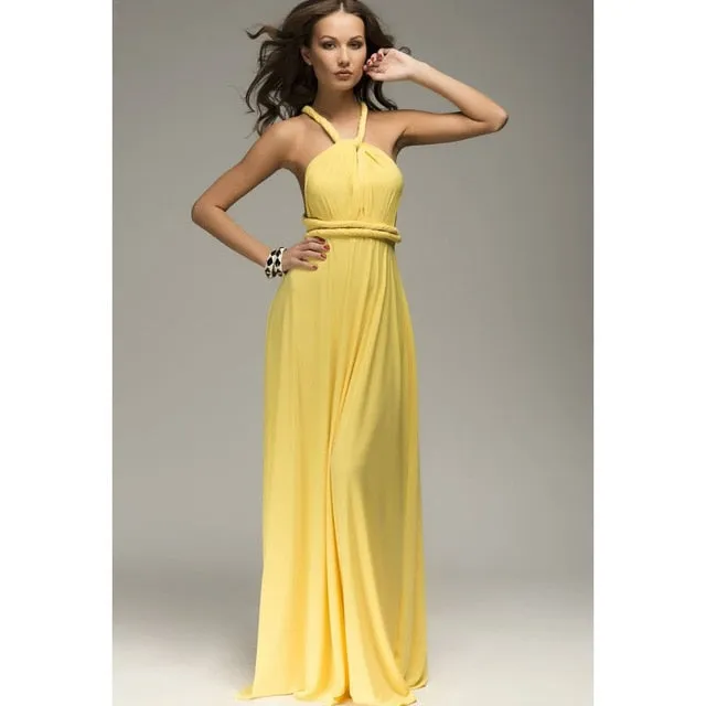 Multi-way Wrap Maxi Dress