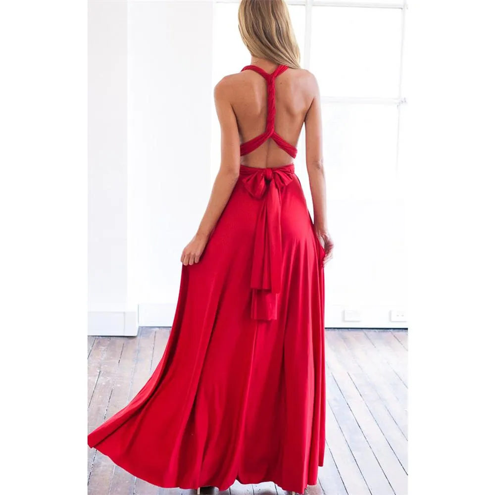 Multi-way Wrap Maxi Dress