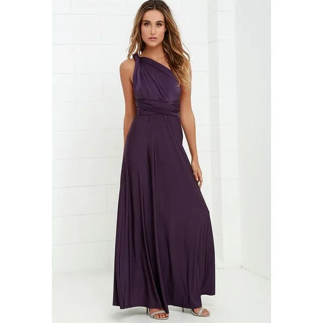 Multi-way Wrap Maxi Dress